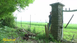 Mature NL - Francia házastárs popóba rakva