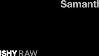 TUSHYRAW - Samantha a szexy méretes tőgyes kisasszony