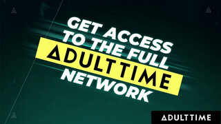 ADULT TIME - Törékeny európai vadóc Alyssa Bounty egyszerre kettő krapekot kényeztet – őrületes két behatolásos orgazmusok!